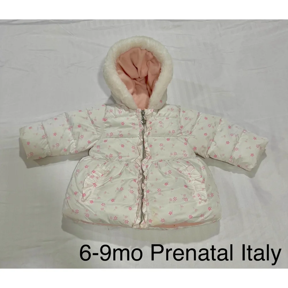 Baby Girl Bundle Winter Coats 6-9mo
